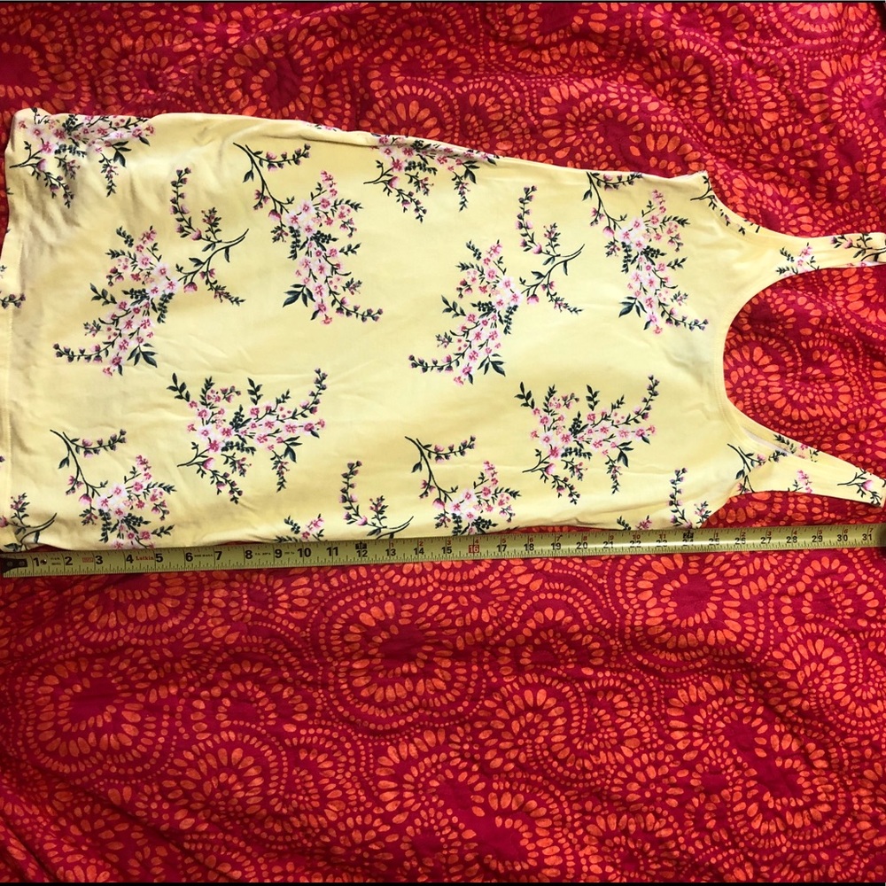 Yellow Floral Spring/Summer BodyCon - Picture 3 of 4